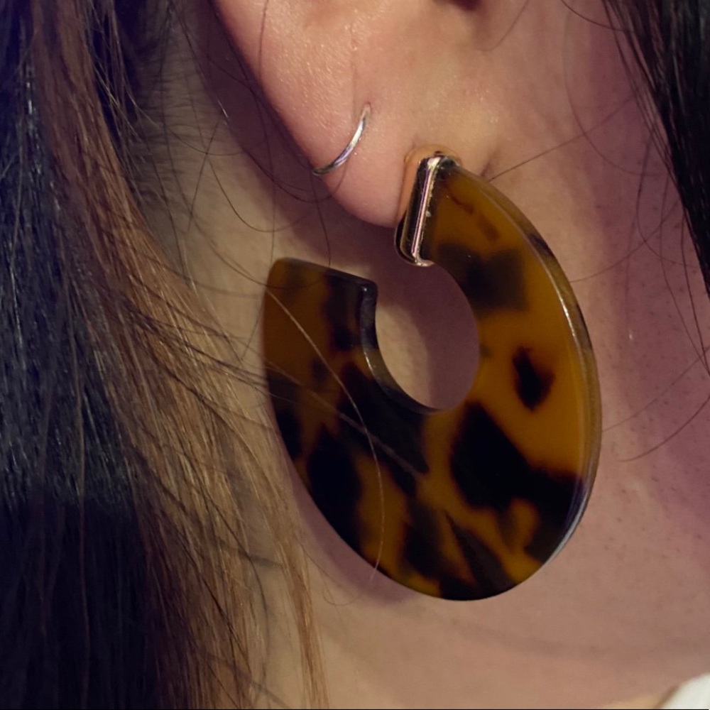 tortoise earrings